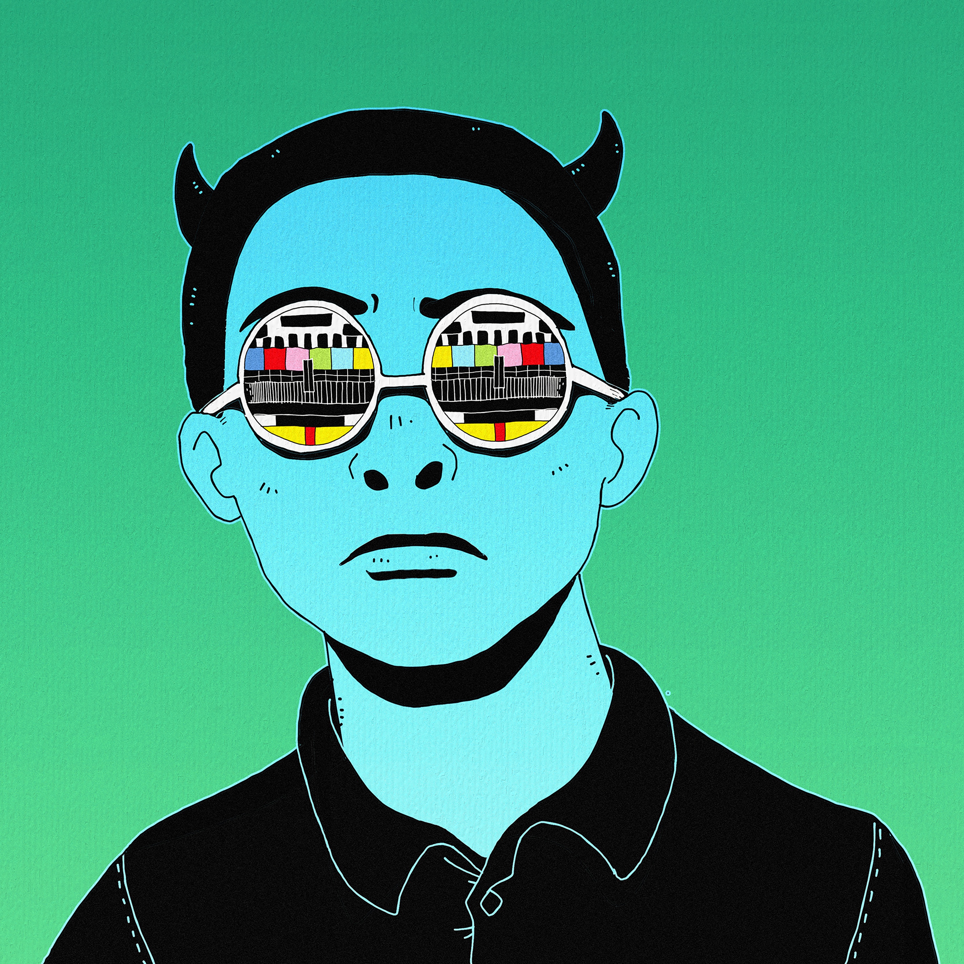Gafas con carta de ajuste